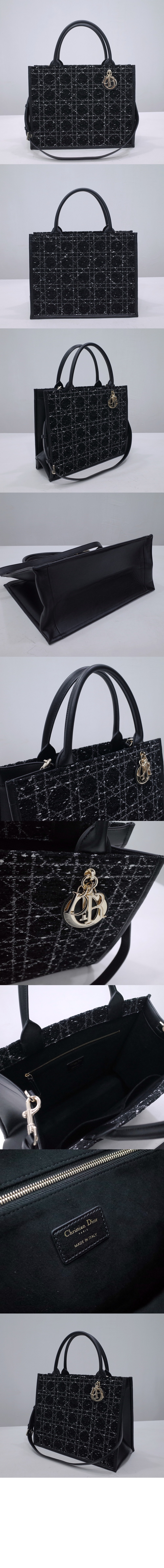 디올 북 토트백 미듐 M1296