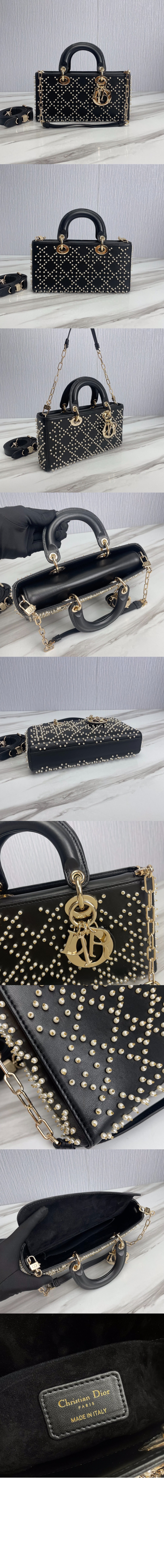 디올 레이디 디조이백 미듐 M0540