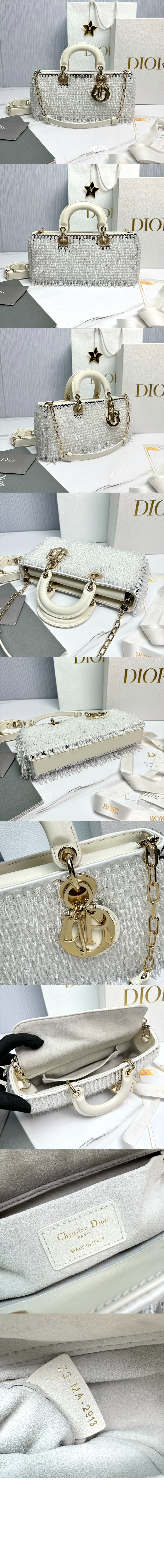 디올 레이디 디조이백 미듐 M0540