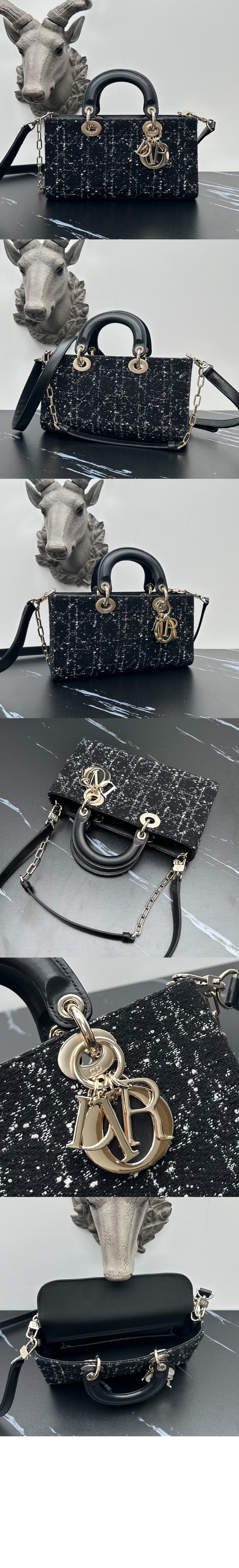 디올 레이디 디조이백 미듐 M0540