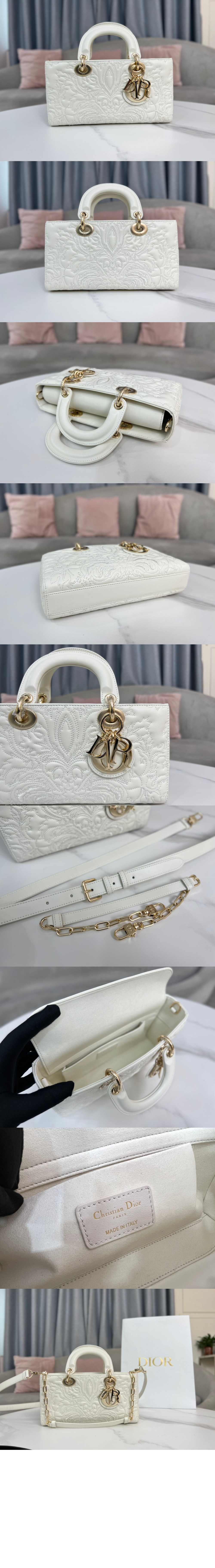 디올 레이디 디조이백 미듐 M0540