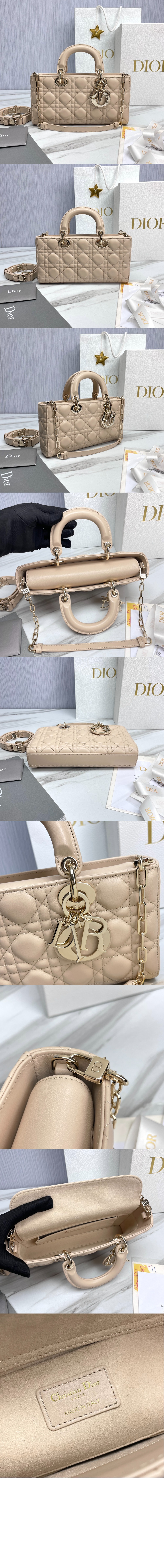 디올 레이디 디조이백 램스킨 M0540