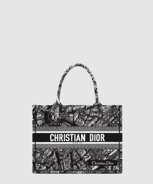 디올 북 토트백 미듐 M1296