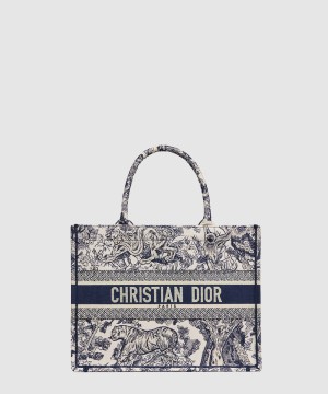 디올 북 토트백 미듐 M1296