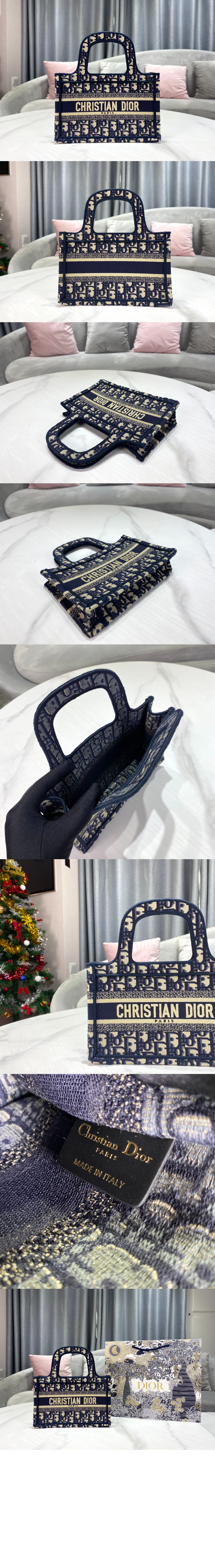 디올 북 토트백 미니 S5475