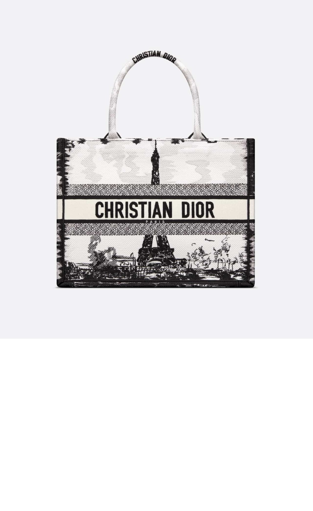 디올 북 토트백 미듐 M1296