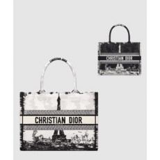 디올 북 토트백 미듐 M1296