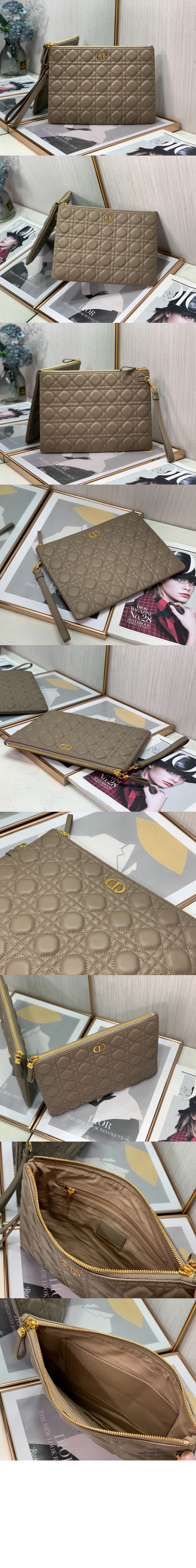 디올 Dior Caro 라지 데일리 파우치 S5086