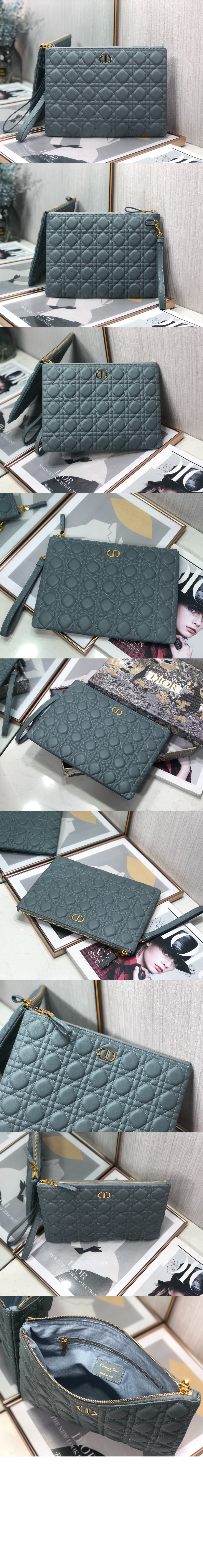 디올 Dior Caro 라지 데일리 파우치 S5086