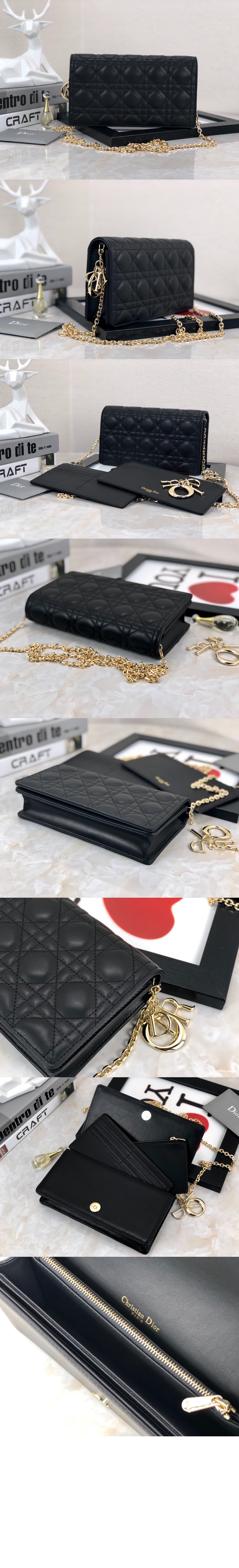 디올 Lady Dior 파우치 S0204