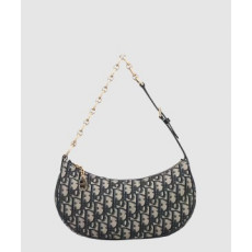 디올 오블리크 자카드 CD 라운지 체인 토트백 M2262