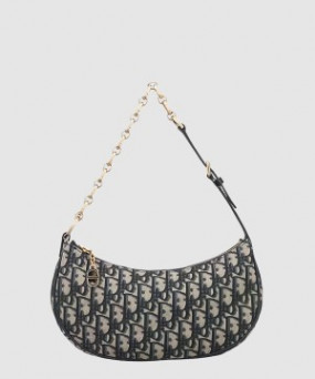 디올 오블리크 자카드 CD 라운지 체인 토트백 M2262