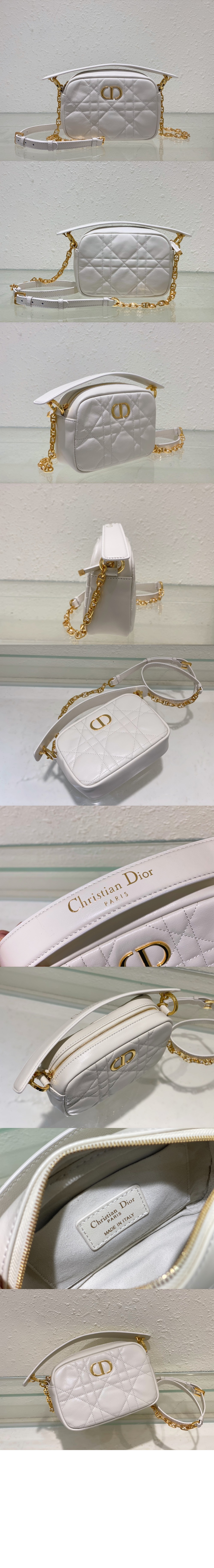 디올 Dior Caro 탑 핸들 스몰 카메라 백 M3352