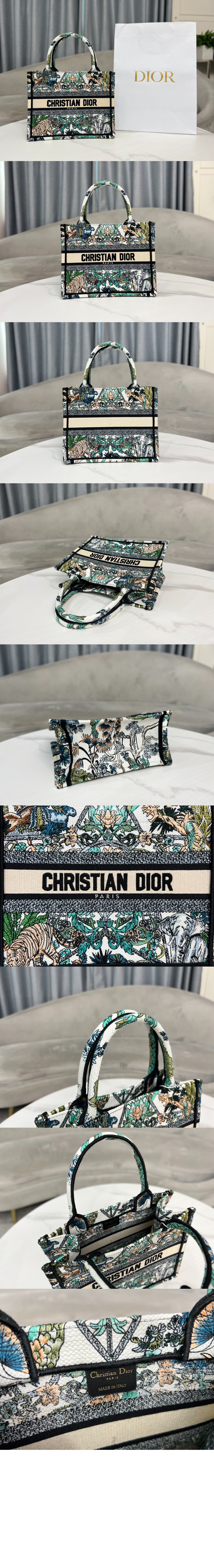 디올 북 토트백 스몰 M1295