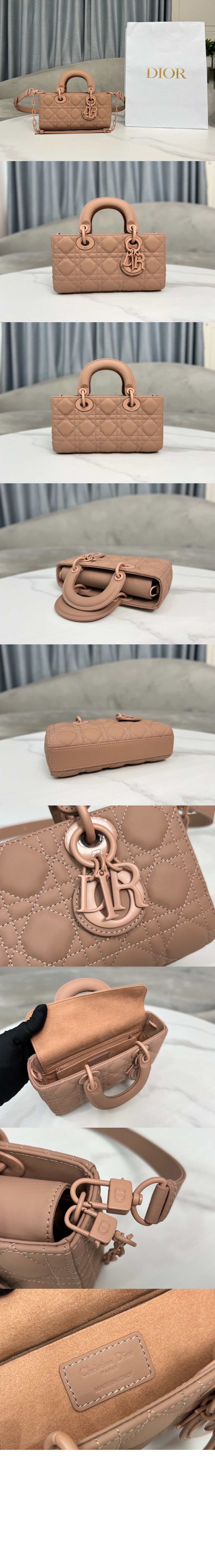 디올 레이디 디조이백 스몰 M0613