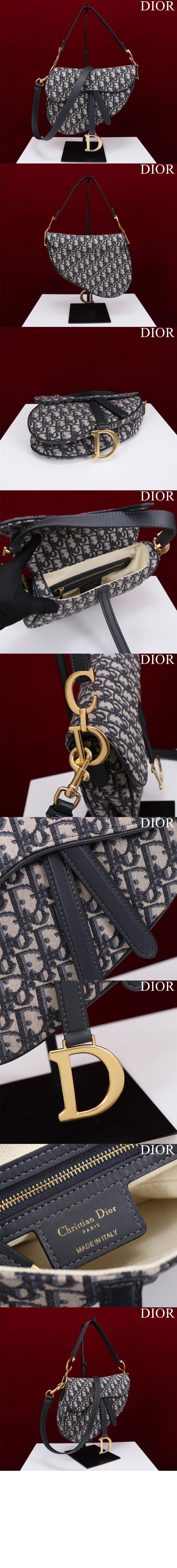 디올 스트랩 새들백 미듐 M0455