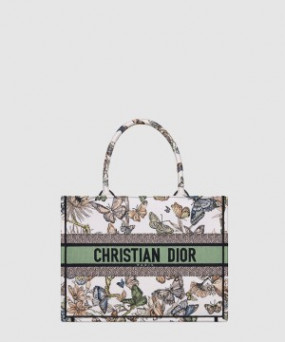 디올 북 토트백 미듐 M1296