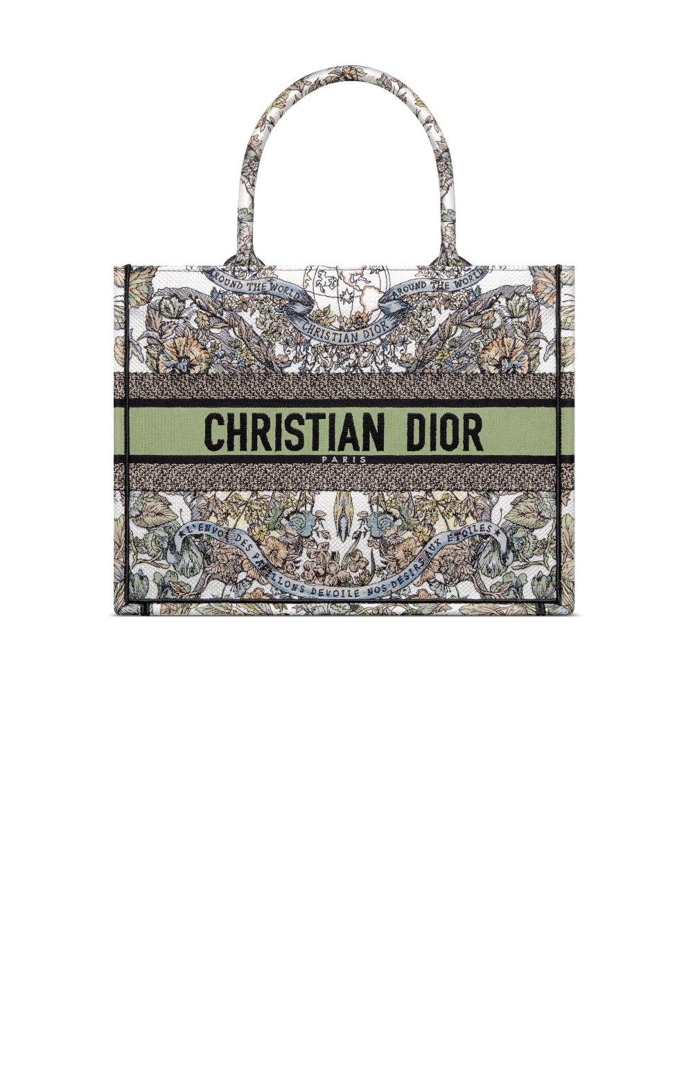 디올 북 토트백 미듐 M1296