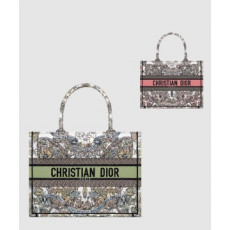 디올 북 토트백 미듐 M1296