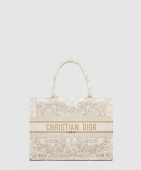 디올 북 토트백 미듐 M1296