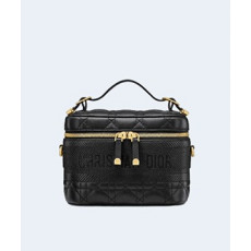 디올 레이디 트래블 베니티 케이스 블랙