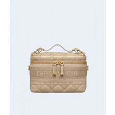 디올 레이디 트래블 베니티 케이스 베이지