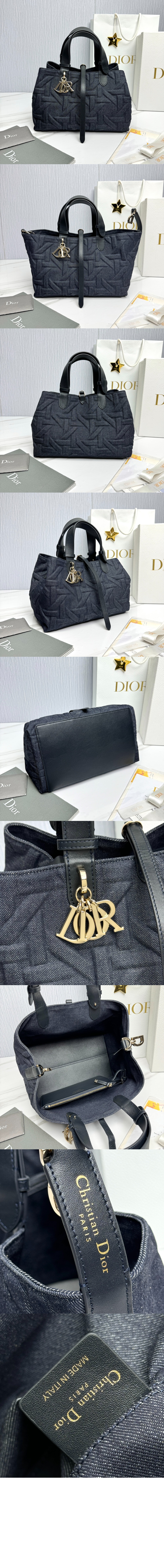 디올 미듐 뚜주흐 토트백 M2821