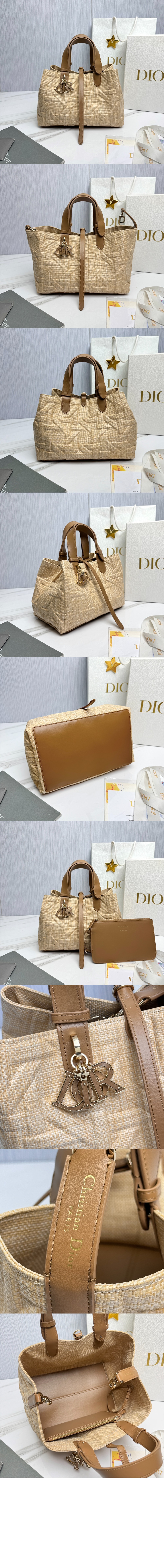 디올 미듐 뚜주흐 토트백 M2821