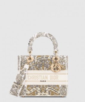 디올 레이디백 디라이트 미듐 M0565