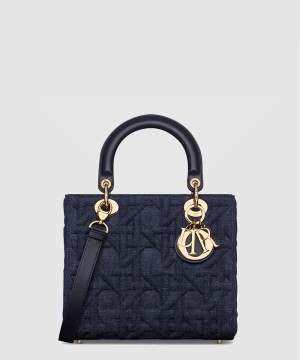 디올 레이디백 디라이트 미듐 M0565