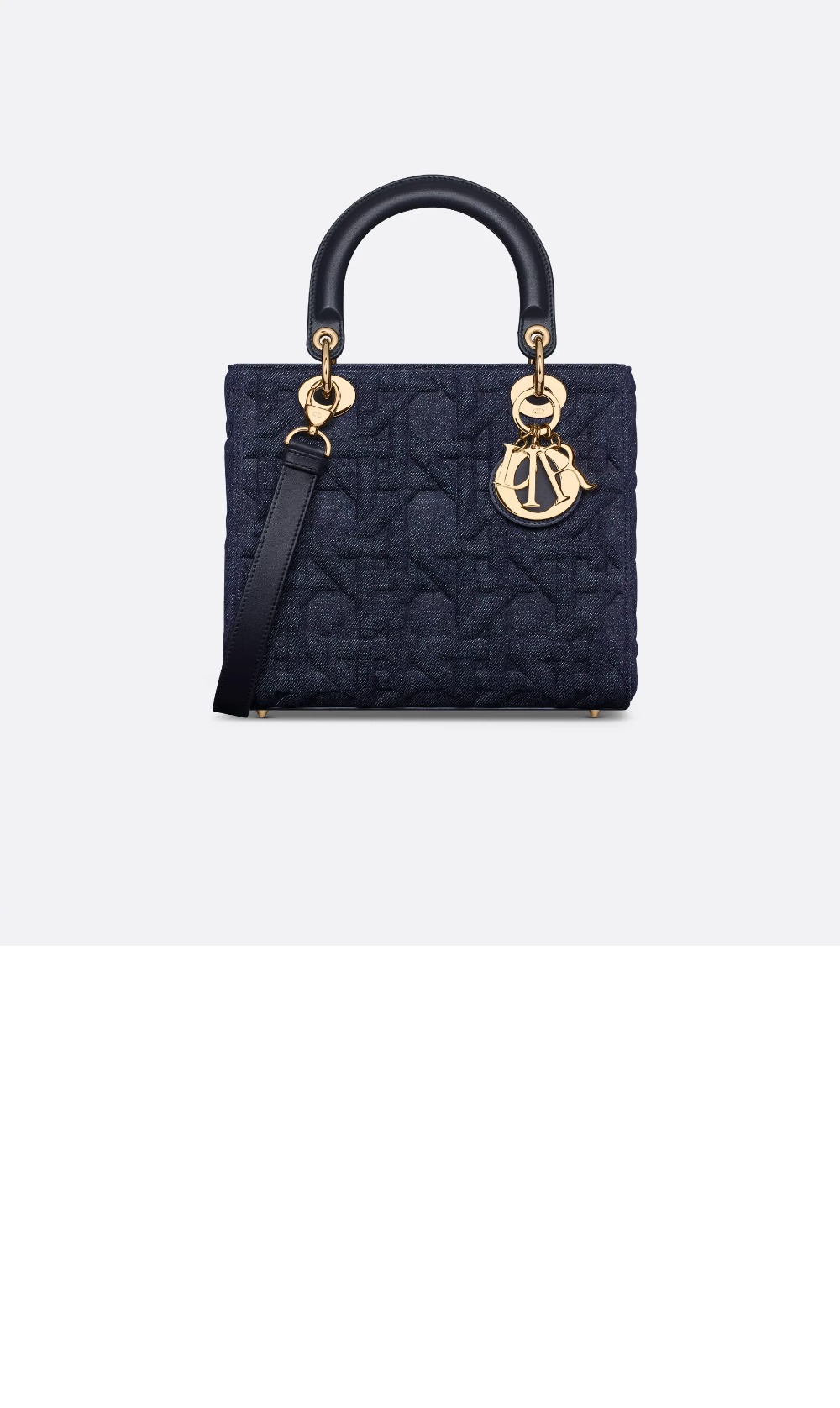 디올 레이디백 디라이트 미듐 M0565