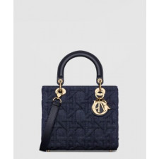 디올 레이디백 디라이트 미듐 M0565