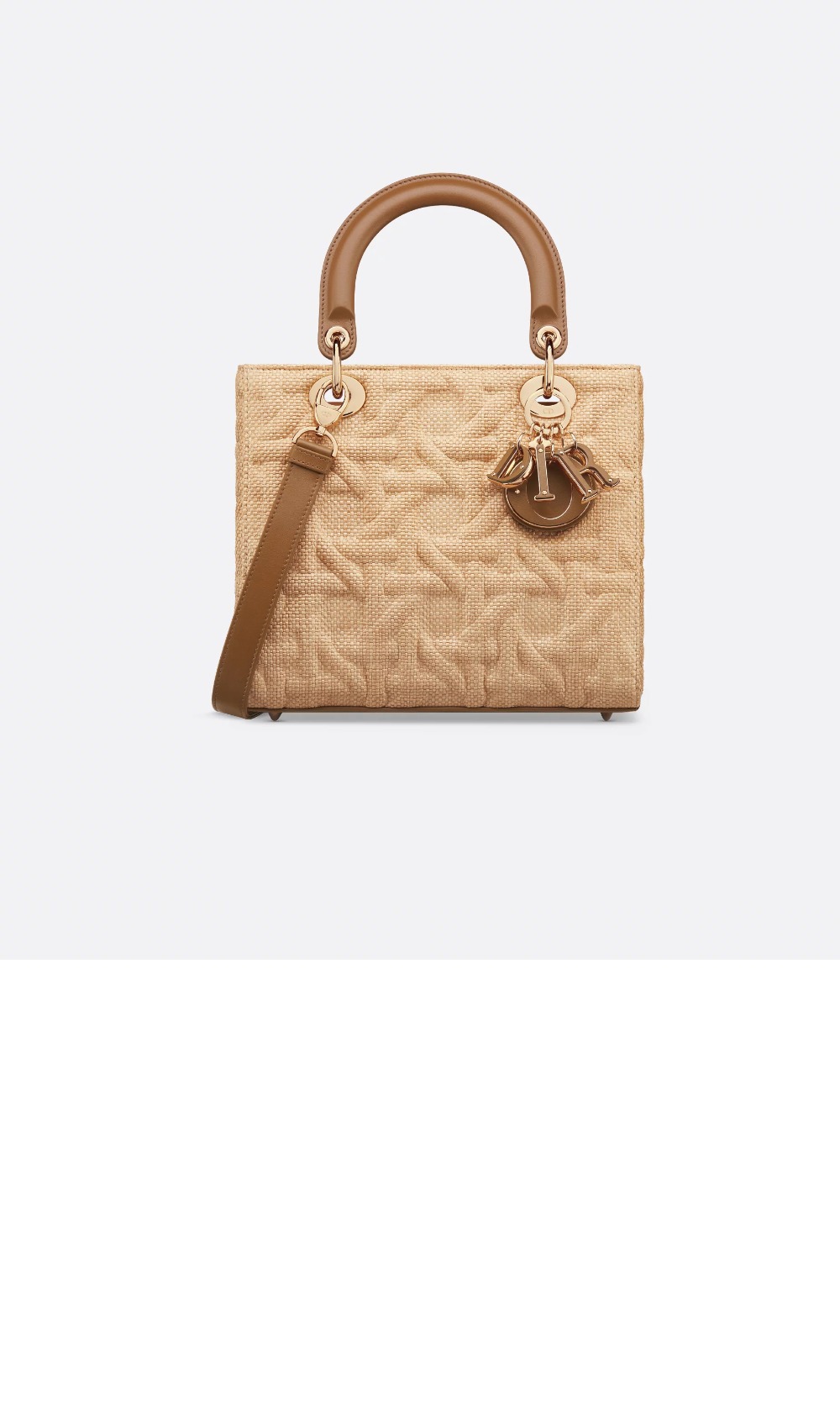 디올 레이디백 디라이트 미듐 M0565