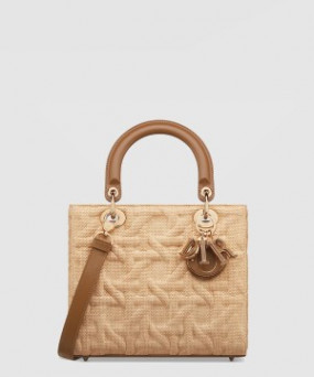 디올 레이디백 디라이트 미듐 M0565