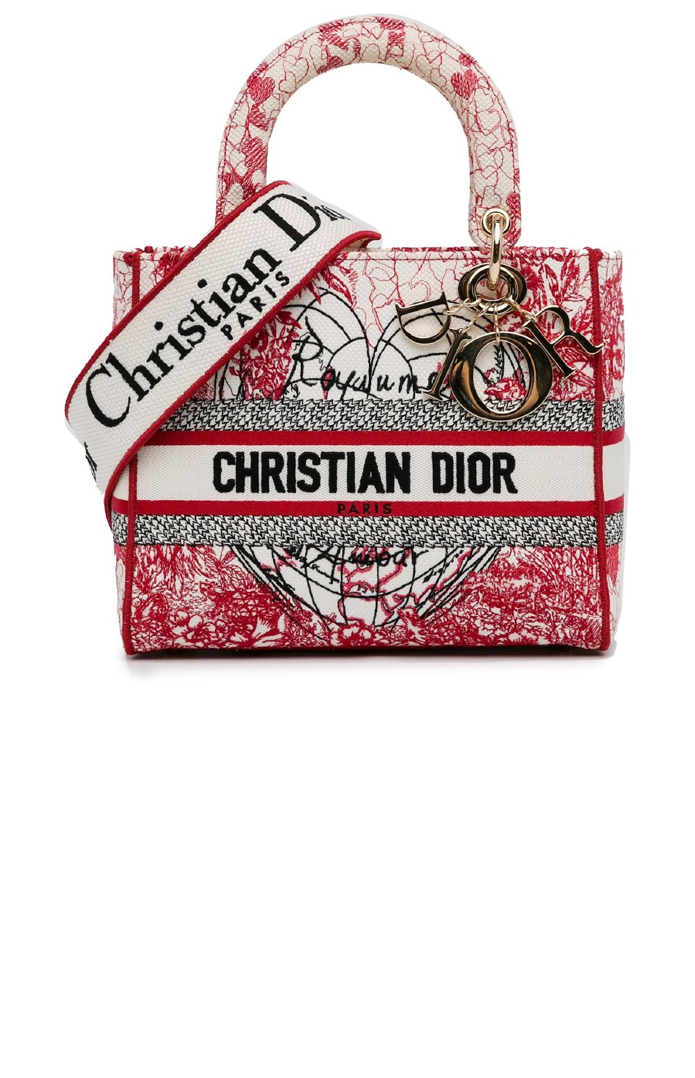 디올 레이디백 디라이트 미듐 M0565