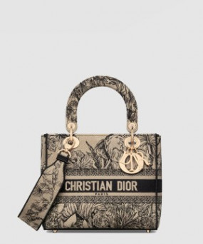 디올 레이디백 디라이트 미듐 M0565