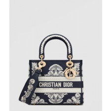디올 레이디백 디라이트 미듐 M0565