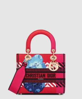 디올 레이디백 디라이트 미듐 M0565