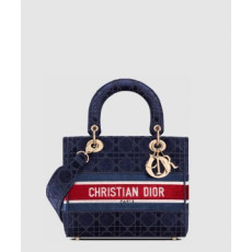 디올 레이디백 디라이트 미듐 M0565