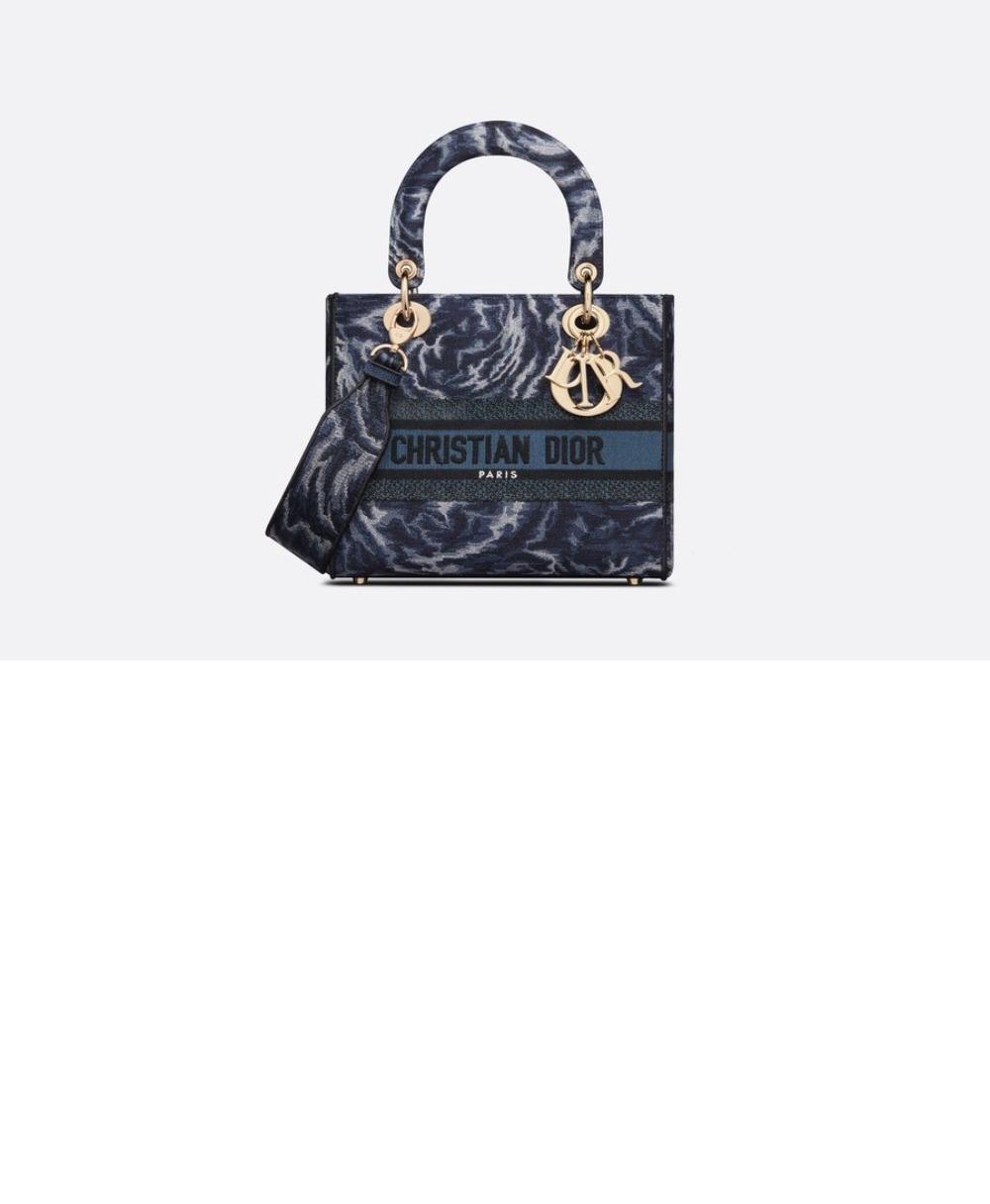 디올 레이디백 디라이트 미듐 M0565