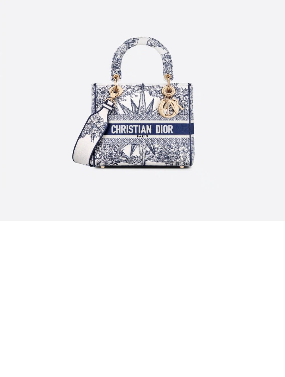 디올 레이디백 디라이트 미듐 M0565