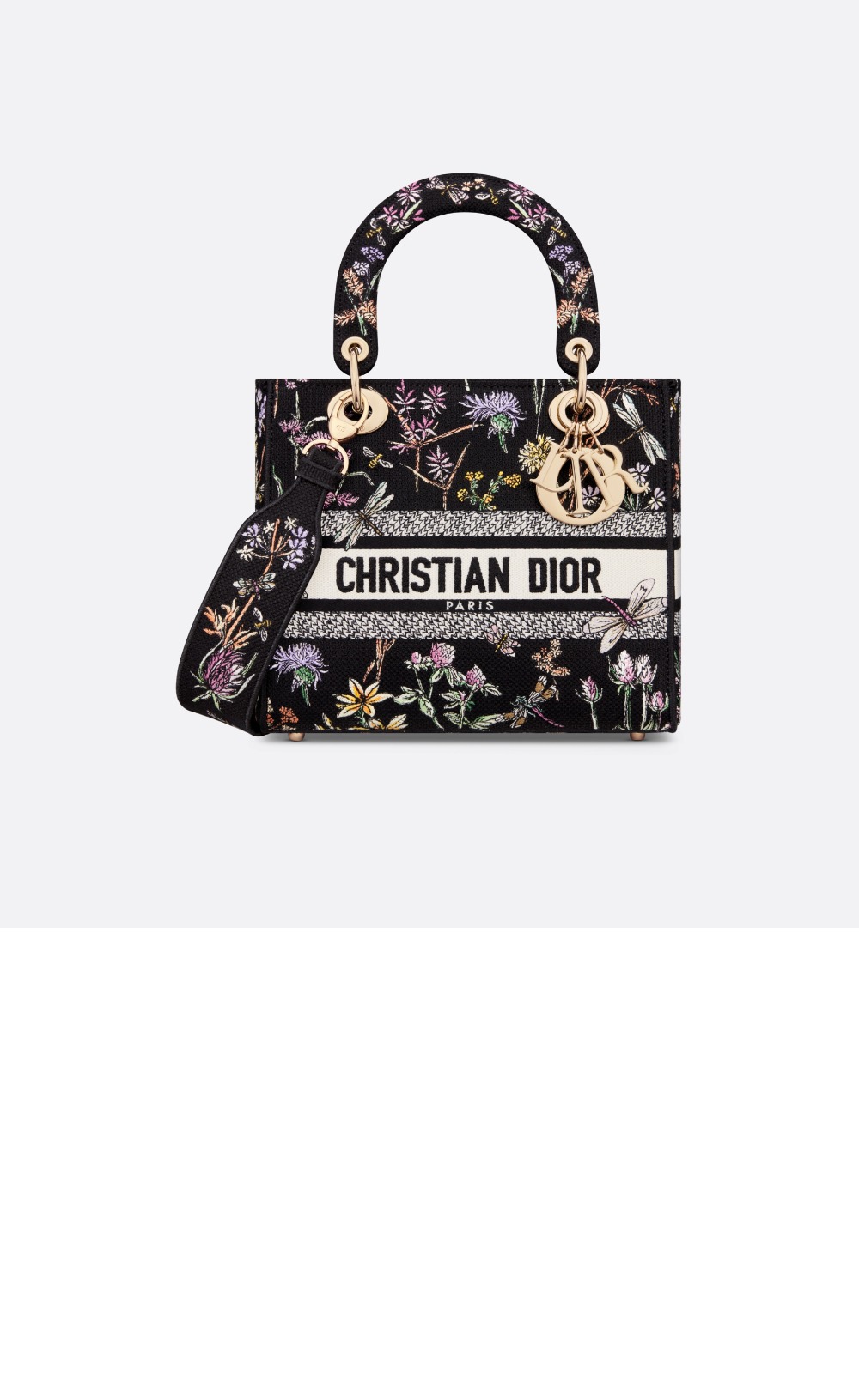 디올 레이디백 디라이트 미듐 M0565