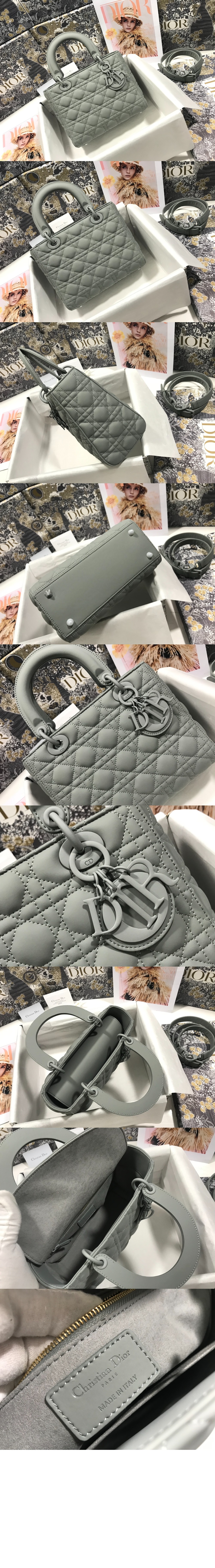 디올 레이디백 디라이트 미듐 M0565