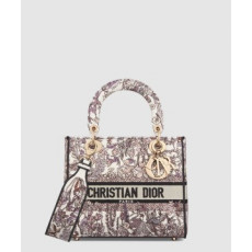 디올 레이디백 디라이트 미듐 M0565