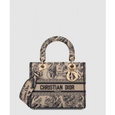 디올 레이디백 디라이트 미듐 M0565