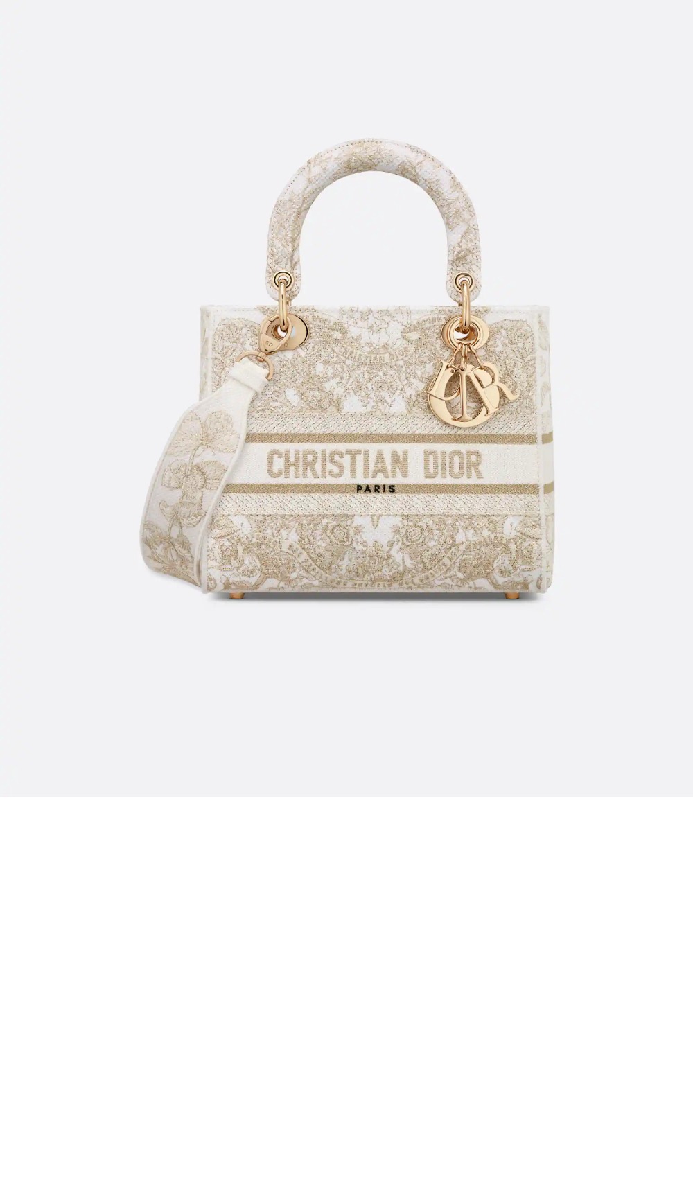 디올 레이디백 디라이트 미듐 M0565