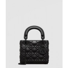 디올 레이디백 다이아몬드 까나쥬 미니 M0505