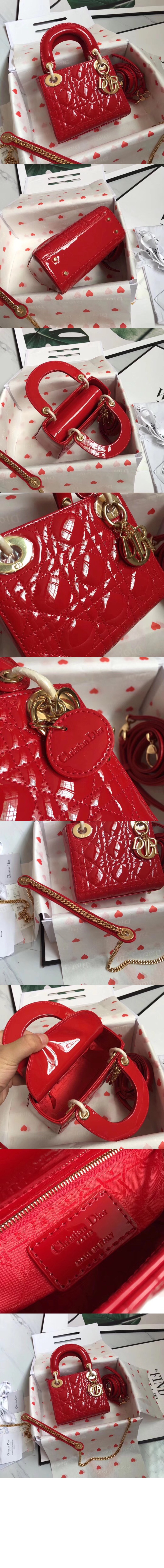 디올 레이디백 새틴 미니 M0500