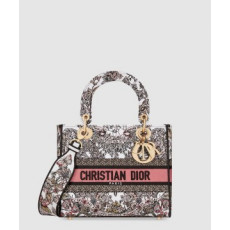 디올 레이디백 디라이트 미듐 M0565