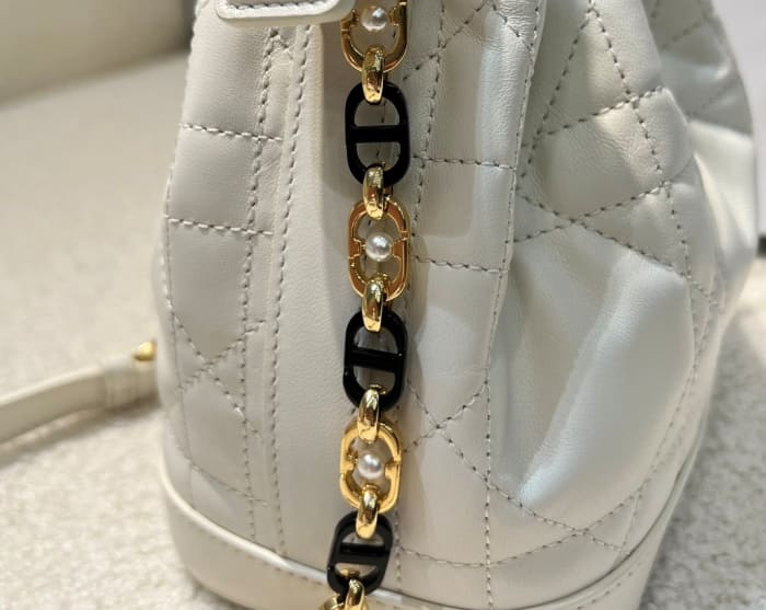 디올 졸리 버킷백 스몰 매크로까나쥬